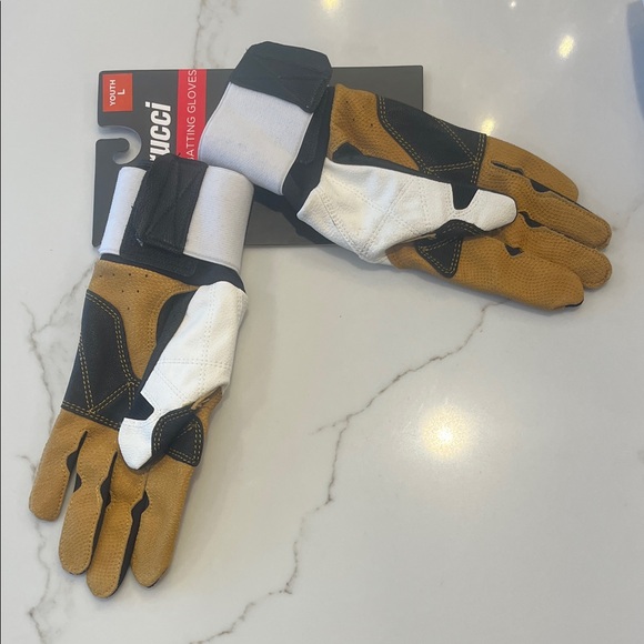 Marucci Youth Blacksmith Full-Wrap Baseball Batting Gloves NEW - Picture 7 of 10